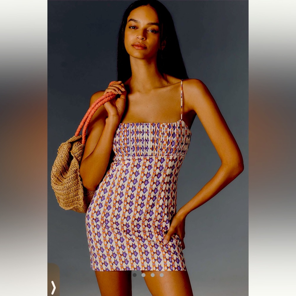 NWT Ophelia sleeveless linen Slim mini dress by Maeve bought Anthropologie